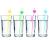 Chanukah Straws Pack of 4