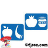 Rosh HaShanah Jeiwsh Tracing Stencil Set