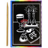 Shabbat Scratch Art