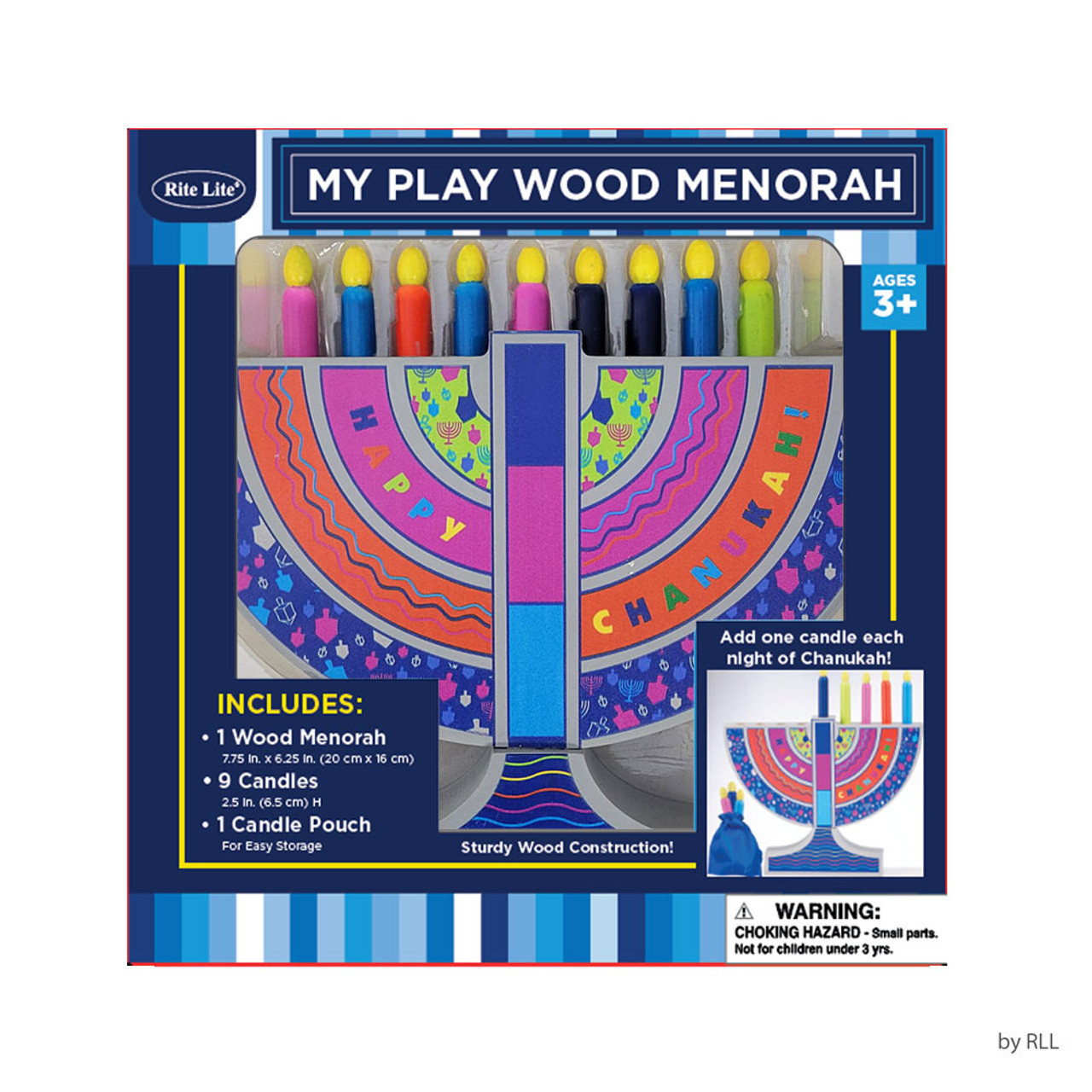 Wooden Candle Cups, Hanukkah Arts and Craft Project