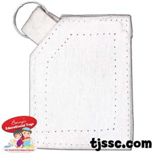 Design your own Canvas Key Chain 1 Dozen