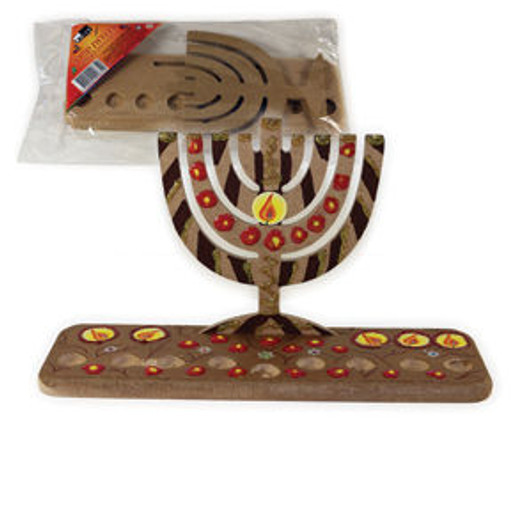 DIY Arts & Craft Menorah Project