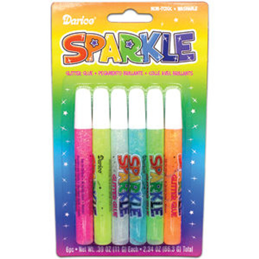 Glitter Glue Pens - Assorted Sparkle Colors