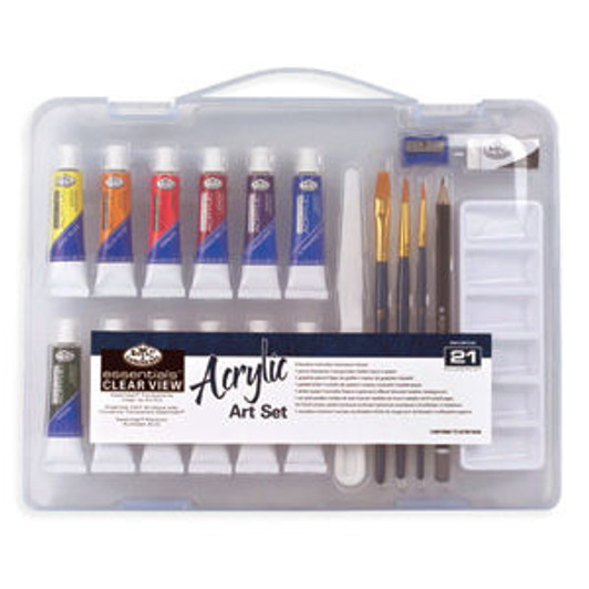 Royal Langnickel Acrylic Painting set - 21 pcs. Royal Langnickel Acrylic Painting set - 21 pcs.