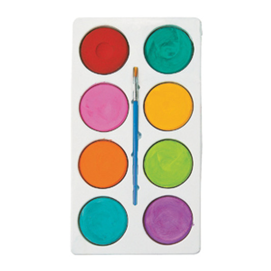 Tempera Paint Cakes 8 Tropical Colors Tempera Paint Cakes 8 Tropical Colors
