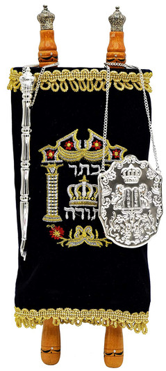 Children's Torah Scroll Open