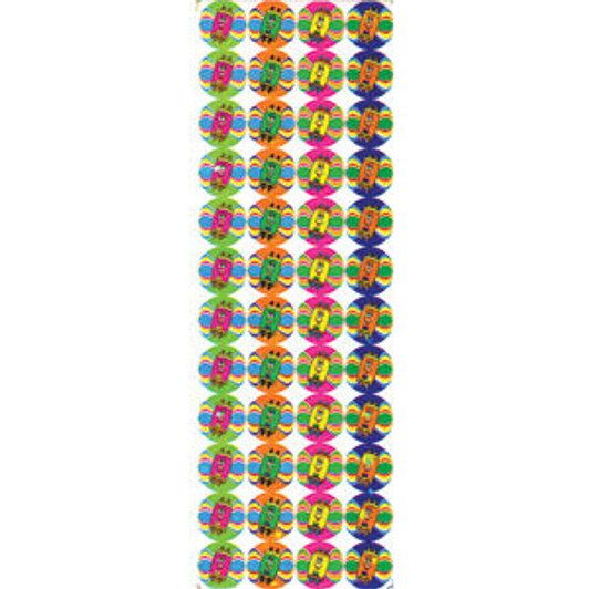 Torah Sticker Dots  - Jewish Stickers