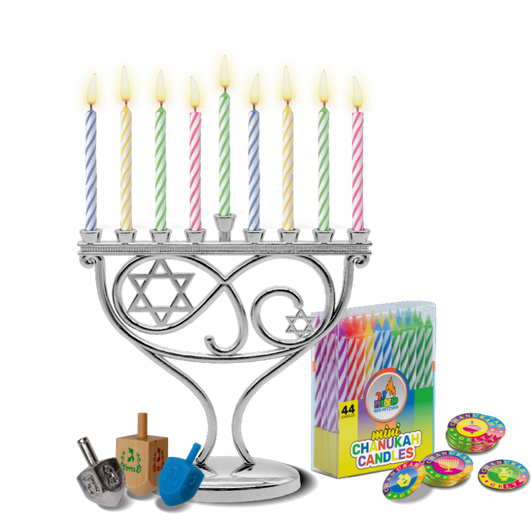 Candle Menorah Set Mini