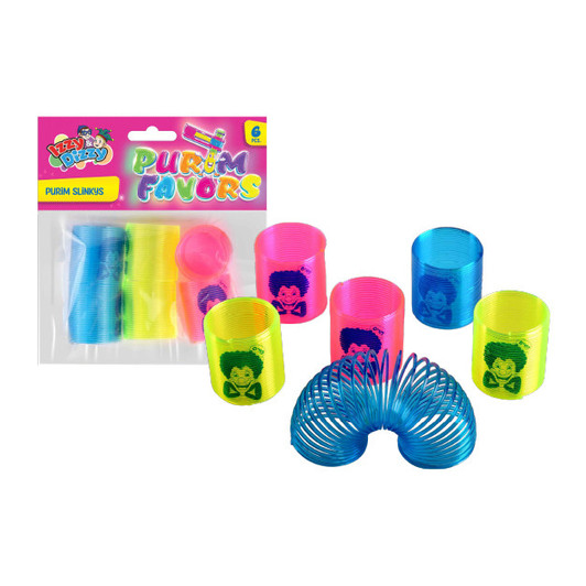 Purim Slinkys - Pack of 6