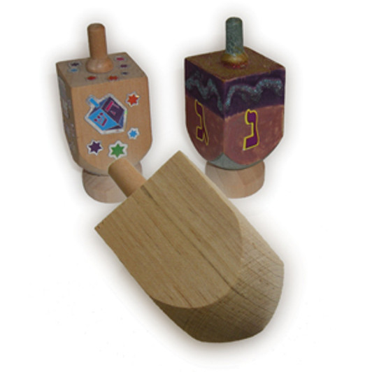 Bold Wooden Craft Dreidel for Decoration Hanukkah Arts and Craft Project w/o Base Bold Wooden Craft Dreidel for Decoration Hanukkah Arts and Craft Project w/o Base