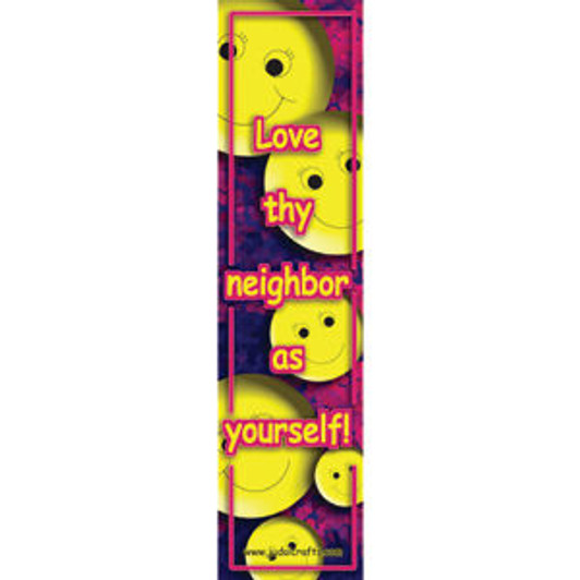 Love Thy Neighbor English Bookmark Card Stock