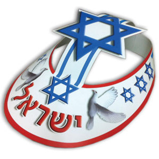 Israel Cardboard Visors Israel Cardboard Visors
