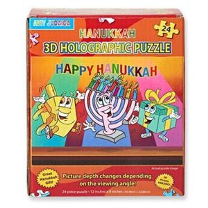 Chanukah Fun 3D Holographic Puzzle