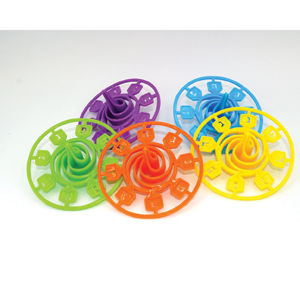 Colorful Dreidels - Israeli Style (NGHP)