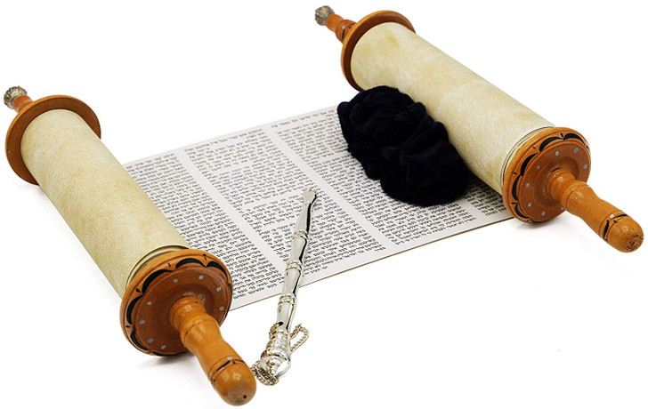 Children's Torah Scroll Open