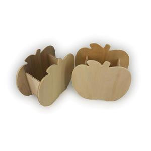 Wooden Apple Pen/Pencil Holder Project for Decoration