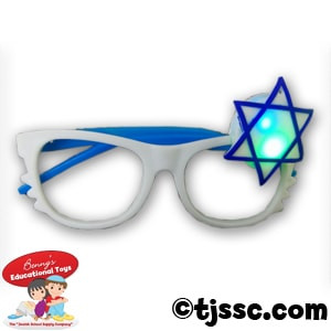 Israel Glasses with LED Flashing Light