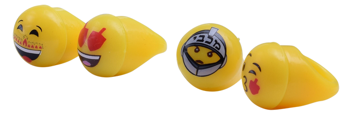 Hanukkah LED Emoji Rings All Styles