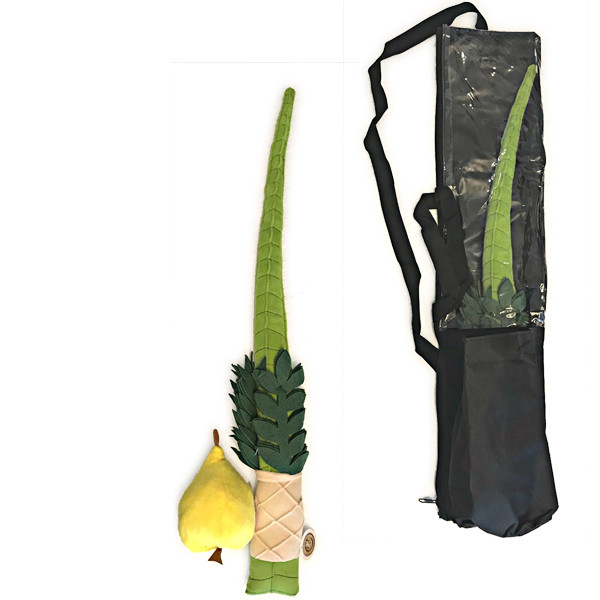 Plush 4 Ha Minim Set Lulav & Etrog