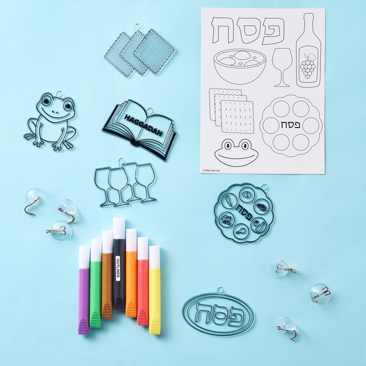 DIY Passover Window Art