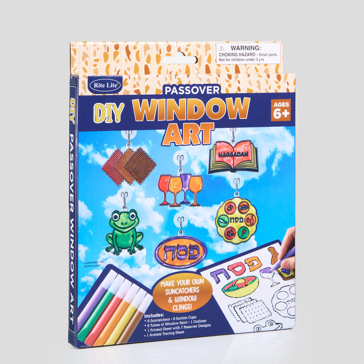 DIY Passover Window Art