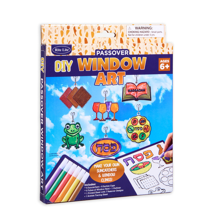 DIY Passover Window Art