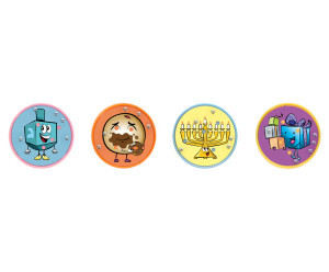Chanukah Mini Ball Puzzle Game (4 pack)