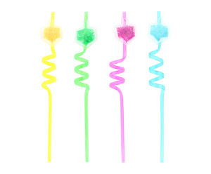 Chanukah Straws Pack of 4