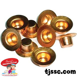 180 Hanukkah Menorah Metal Candle Bases