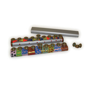 Metal Hanukkah (Chanukah) Menorahs for Decoration Hanukkah arts and craft project, all parts are non-flammable