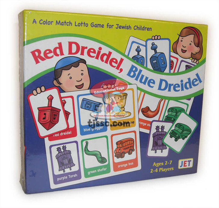 Red Dreidel Blue Dreidel Game