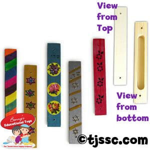 Wooden Mezuzah Cases for Decoration