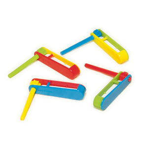 Tiny Plastic Noisemakers (48)