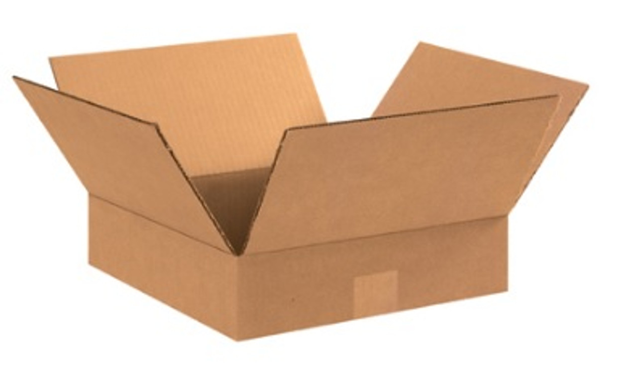 18 X 12 X 3 Flat Corrugated Cardboard Shipping Boxes 25bundle