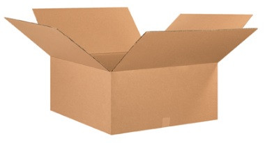 15" x 13" x 12" Corrugated Cardboard Shipping Boxes 25/Bundle
