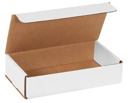 9" x 5" x 2" White Corrugated Mailers 50/Bundle