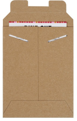 6" x 8" Kraft SelfSeal Flat Mailers 100 / Case