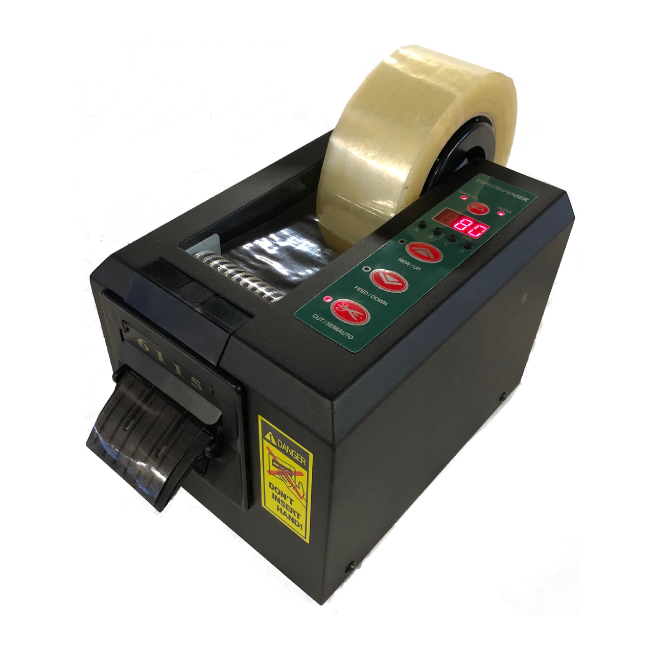 Heavy duty bench top double sided tape dispenser