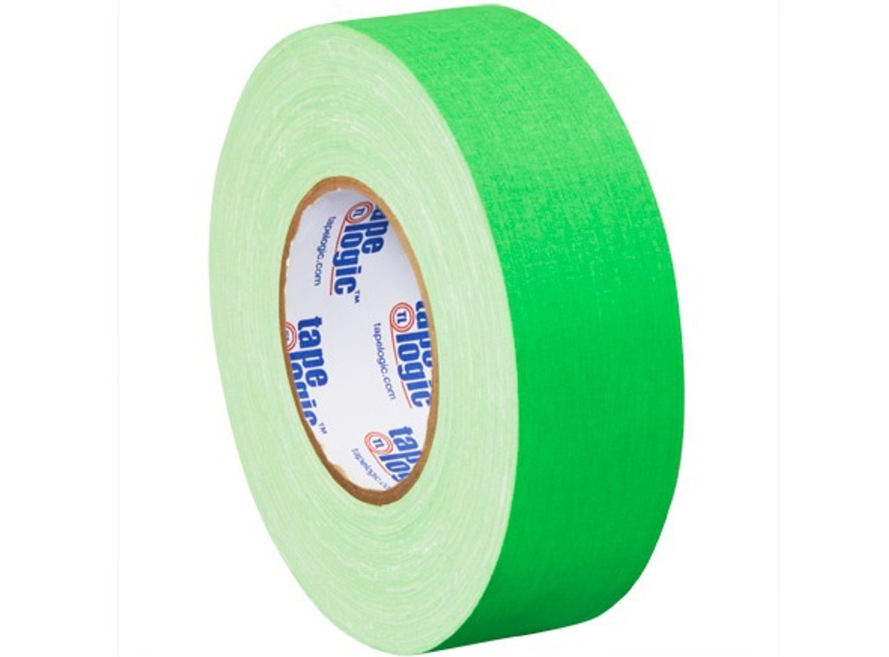 Tape Logic® Fluorescent Gaffers Tape Bright Neon Gaffers Tape