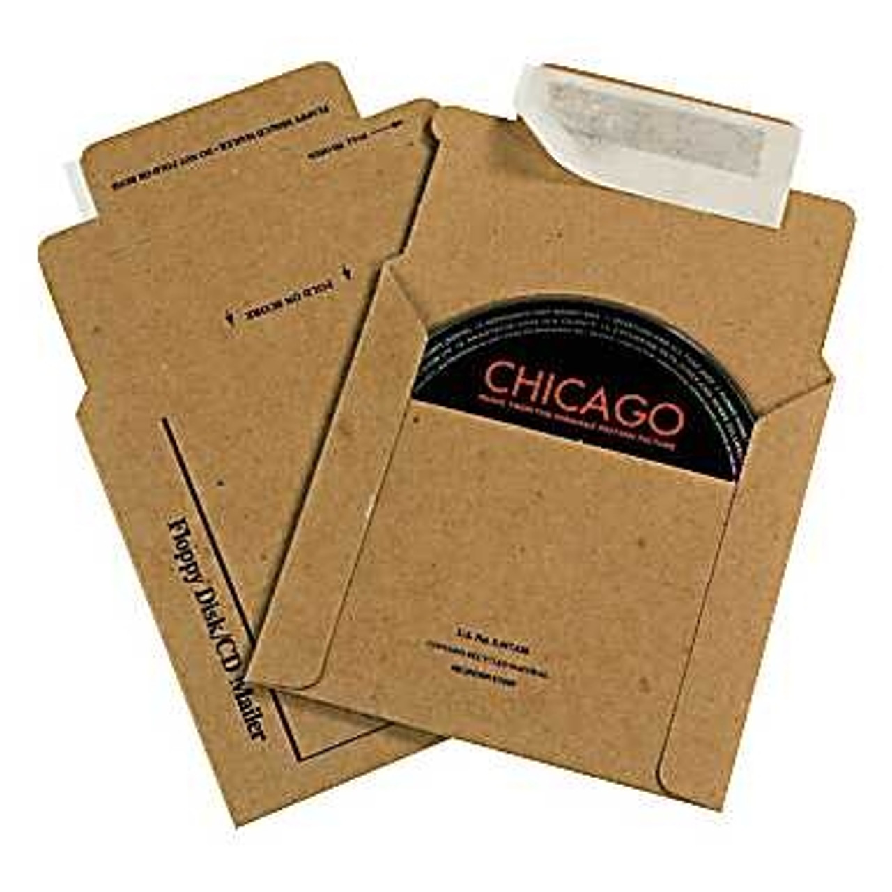 Fibreboard CD Mailers