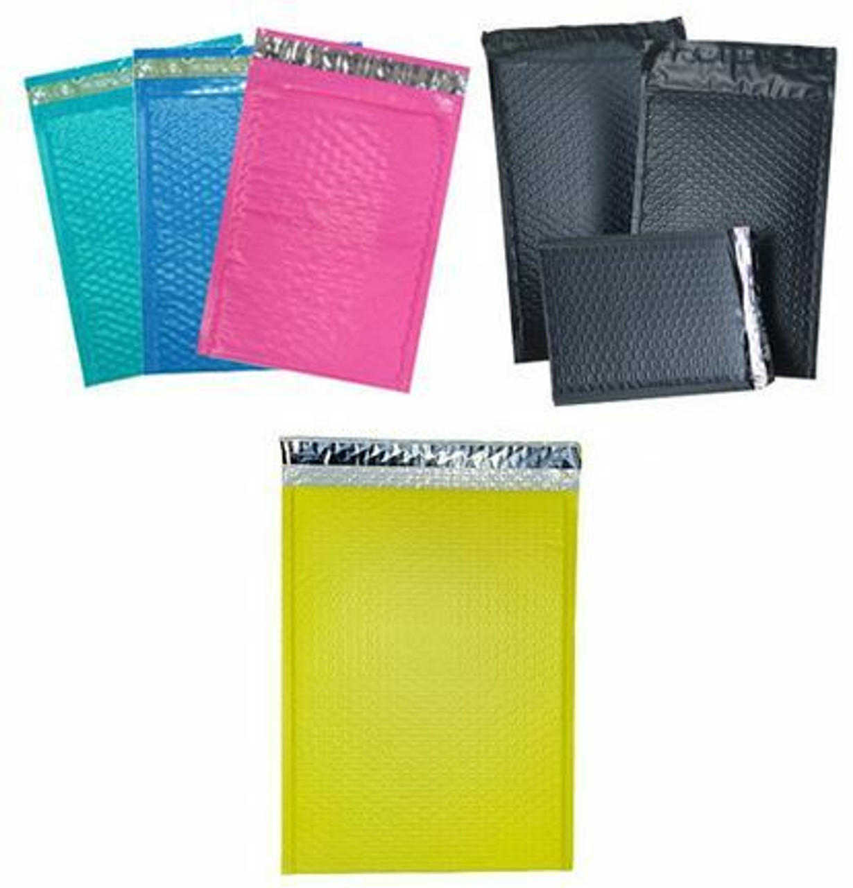 Economy Color Poly Bubble Mailers