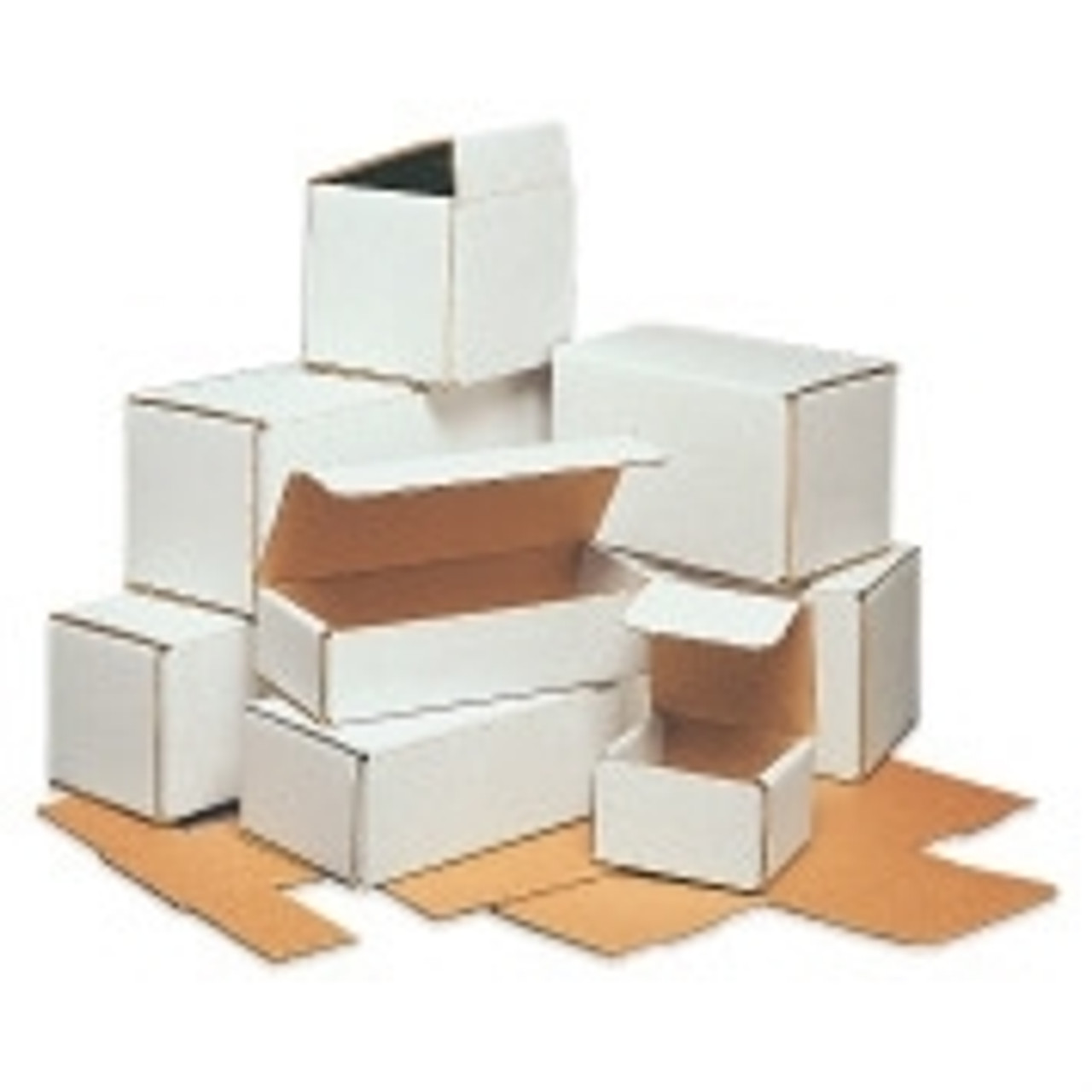 White Corrugated Mailers