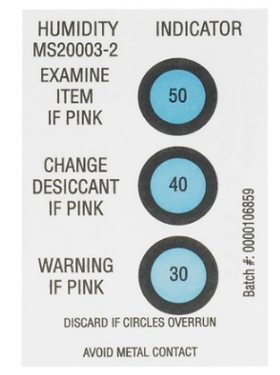 Humidity Indicators