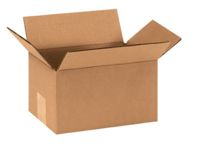 Partners Brand P1263 Long Corrugated Boxes, 12L X 6W X 3H, Kraft  Pack Of 25