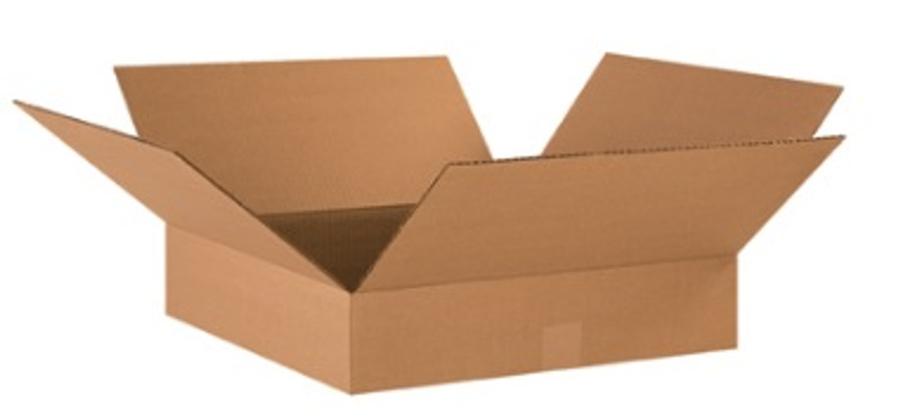 Kraft Flat Corrugated Boxes 25/Bundle 10 x 10 x 4 Kraft Flat Corrugated Boxes 25/Bundle 10 x 10 x 4