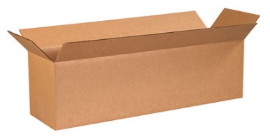28" x 8" x 8" Long Corrugated Cardboard Shipping Boxes 25/Bundle