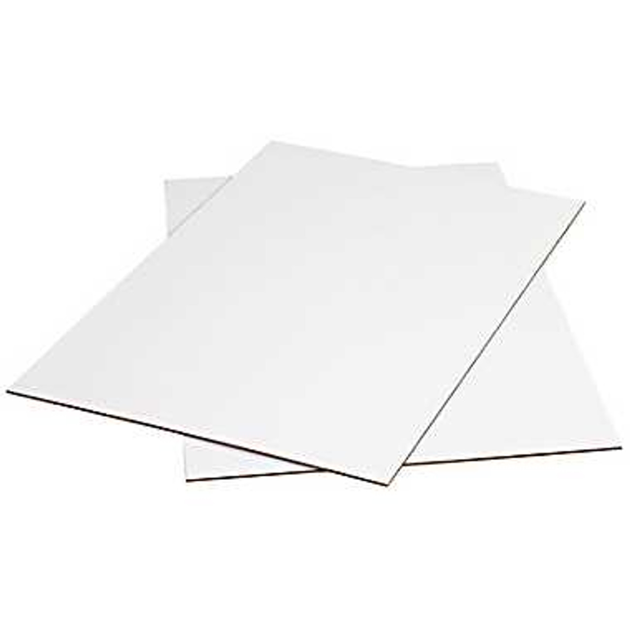 48 x 96 White Corrugated Sheets, 5/Bundle