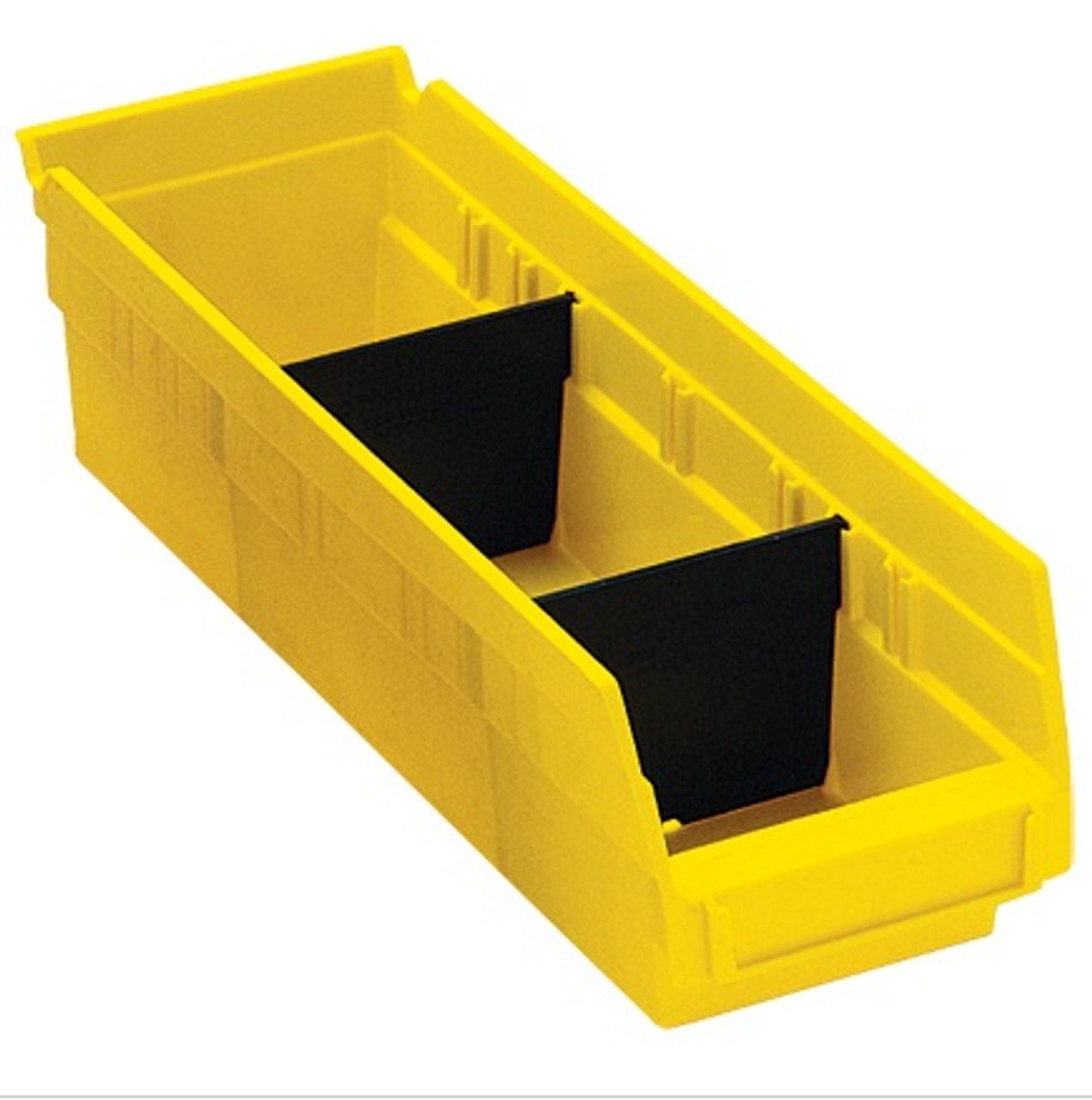 2 7/8 x 3 Plastic Shelf Bin Dividers Case / 50