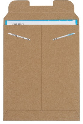 Lot De 25 Enveloppes Rigides Kraft 9x11.5 Pouces, à Fermeture Par Onglets, Pour Photos, Documents, Envois Protégés