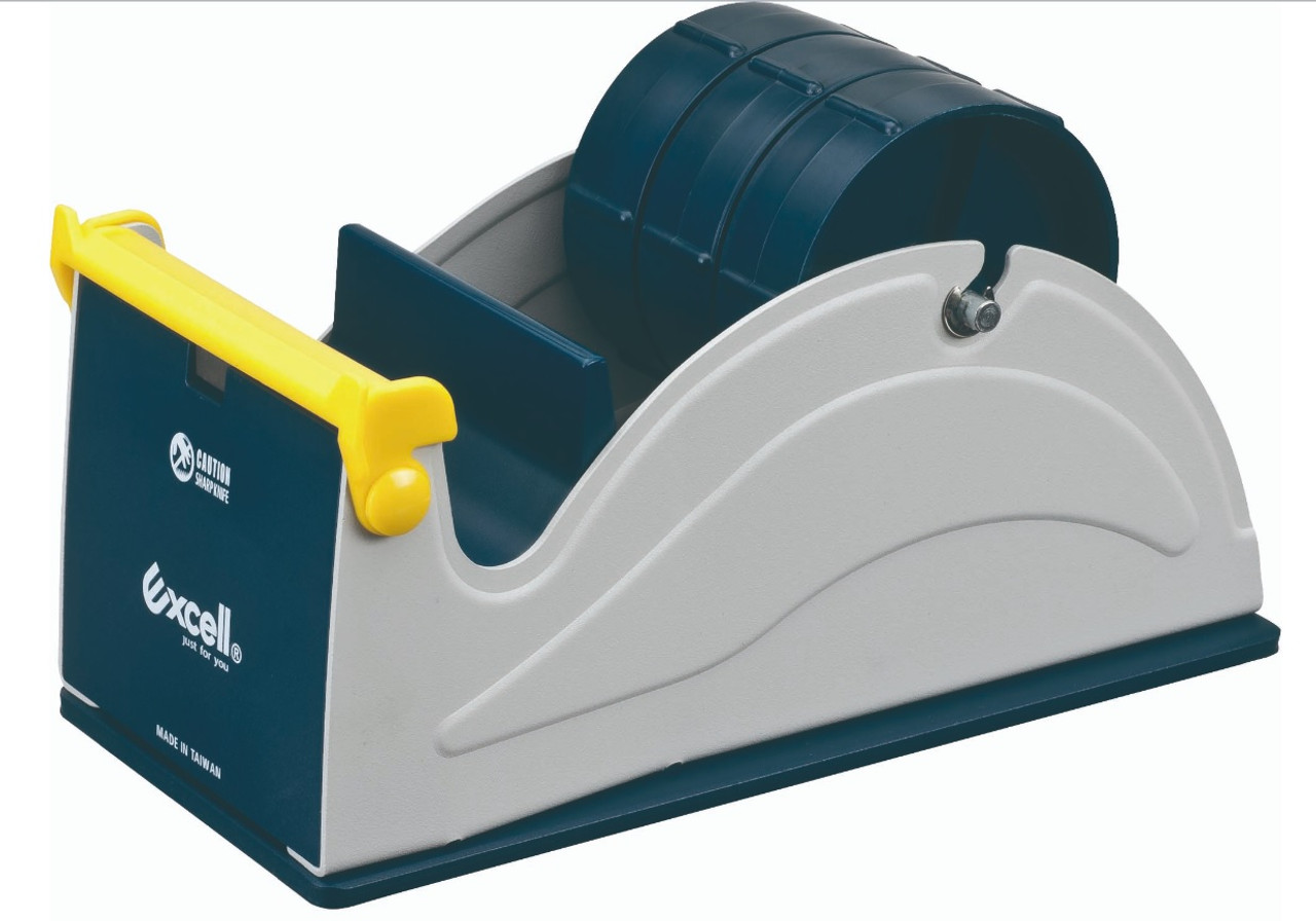 Desktop Packing Tape Dispenser, 3 Core Diameter